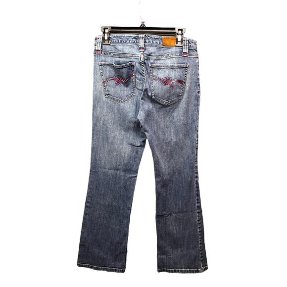 TOMMY HILFIGER‎ Jeans Womens size 8 Vintage Low Rise Flare Bell Bottoms Denim - Picture 1 of 9